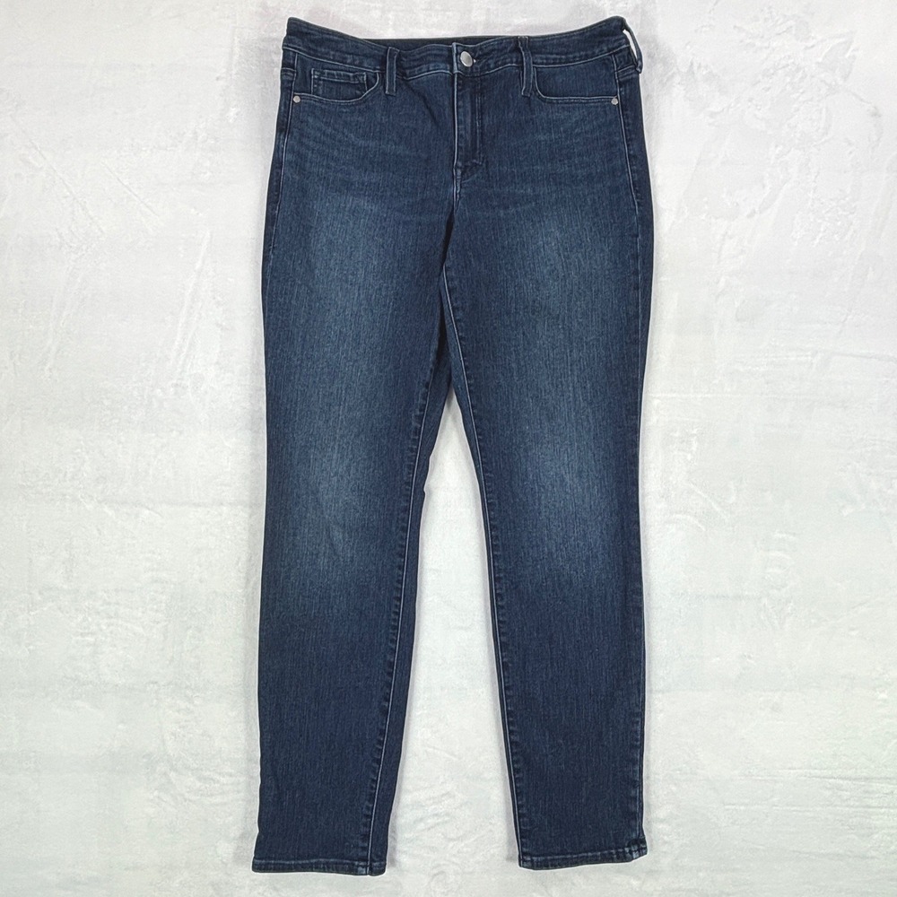 Athleta Sculptek Skinny Jeans Womens 10 Dark Wash Stretch Performance Denim